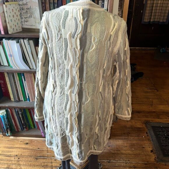 Carlo Alberto Australian textured artsy vintage Coogi sweater - Picture 3 of 5